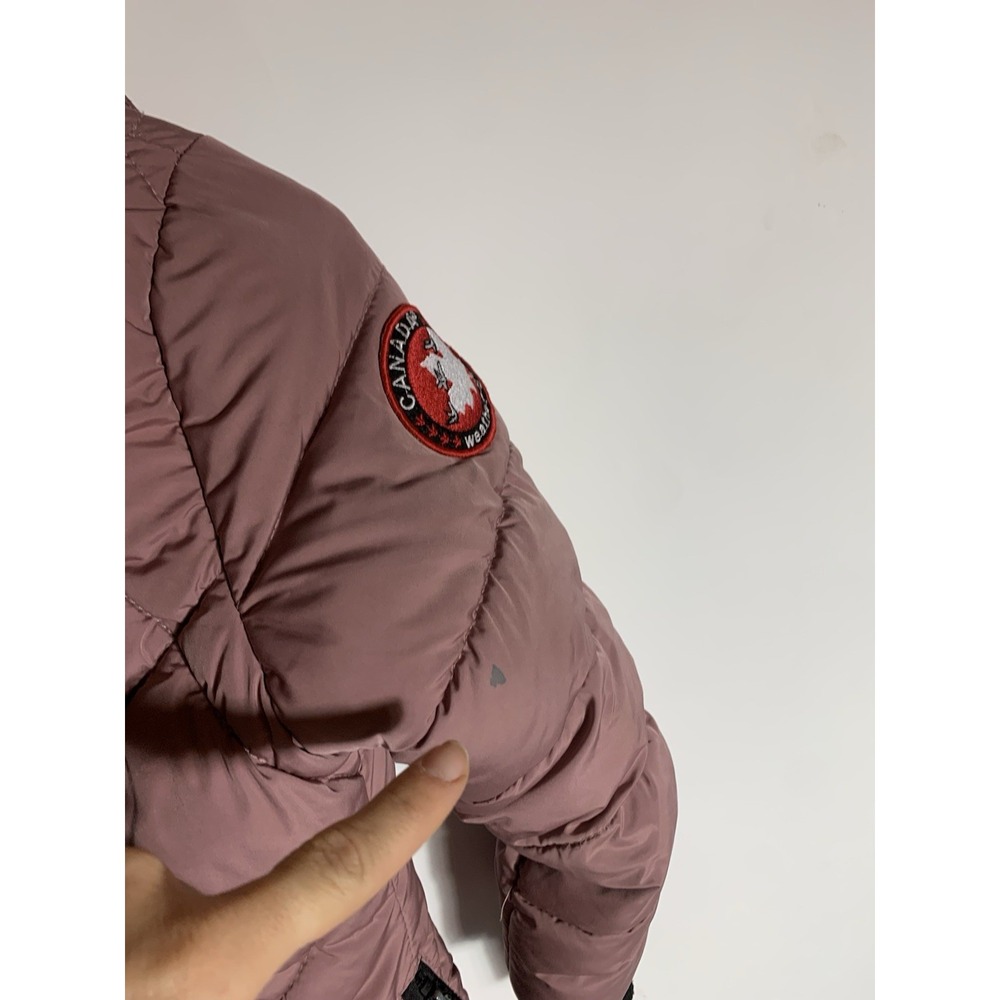 Canada Weather Gear Girls Full-Zip Button-Up Puffer Jacket Size 6 - Picture 2 of 14